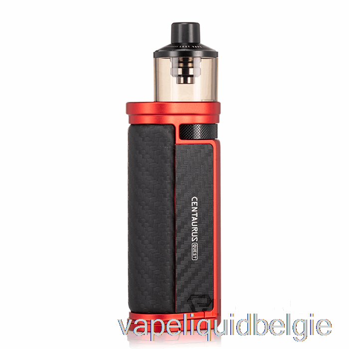 Vape Vloeistof Verloren Vape Centaurus Q80 Pod Mod Kit Mat Rode Koolstofvezel